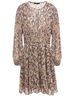 Maje Floral Multi Color Cocktail Dress Size 8 - photo 1