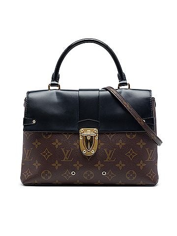 Louis Vuitton Monogram One Handle Flap MM Satchel (view 1)