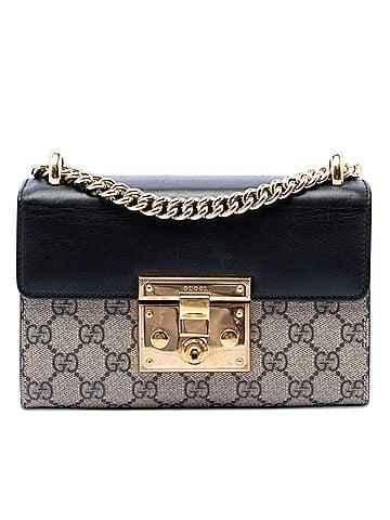 Gucci Small GG Supreme Padlock Crossbody (view 1)