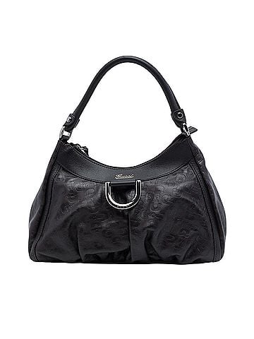 Gucci Horsebit Embossed Calfskin Abbey D Ring Shoulder Bag (view 1)