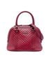 Gucci 100% Leather Red Mini Microguccissima Dome Satchel One size - photo 1