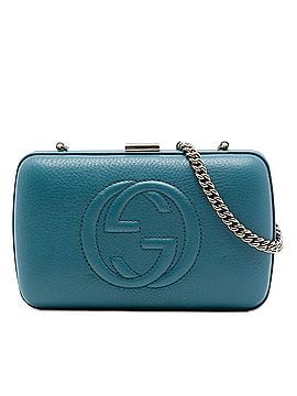 Gucci Calfskin Soho Clutch on Chain (view 1)