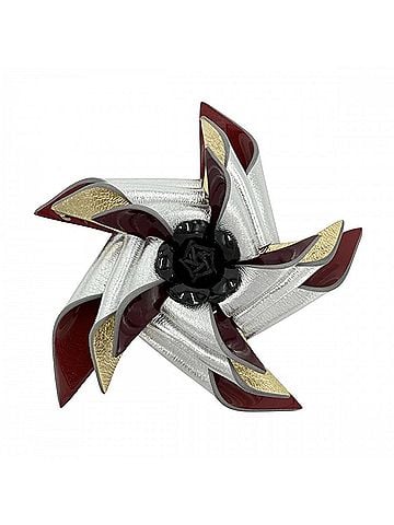 Chanel Chanel Brooch for Women, Camellia Flower, Coco Mark, Corsage, Accessory, CHANEL G26C, Silver, Gold, Silver Hardware, Approx. 20.7g, 2026 (view 1)