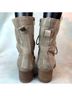 Celtic & co. 100% Suede Tan Boots Size 10 - photo 5