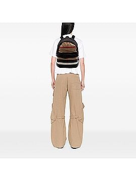 Burberry Mega Check Canvas Tiller Backpack (view 2)