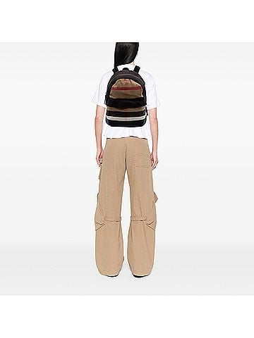 Burberry Mega Check Canvas Tiller Backpack (view 2)