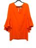 Milly Orange Cocktail Dress Size 12 - photo 1