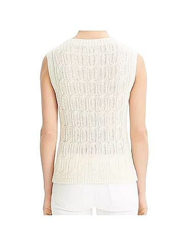 Theory Fit Cable Shell Sweater Pullover Sweater (view 2)