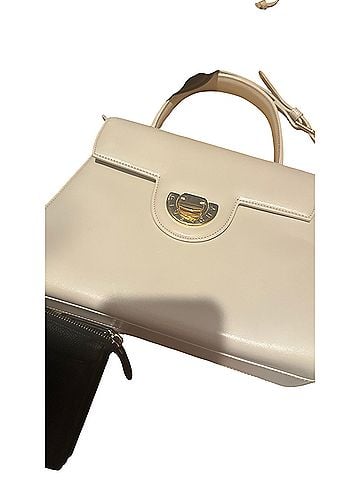 Announcements Leather Shoulder Bag (view 1)