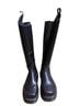 Dr. Martens Black Yellow Boots Size 8 - photo 2