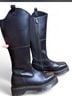 Dr. Martens Black Yellow Boots Size 8 - photo 3