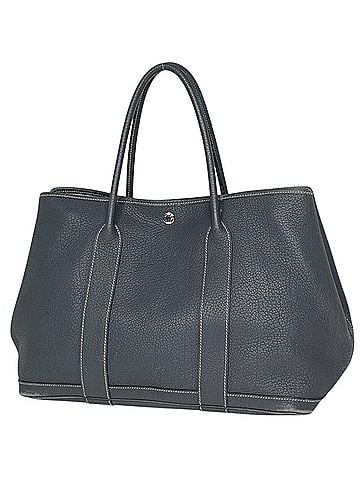 Hermès Hermes Garden Party PM Handbag, Negonda, Ardoise K, Women's (view 1)