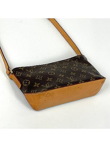 Louis Vuitton Louis Vuitton Trotteur Pochette Monogram Brown M51240 Women's (view 2)