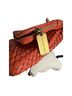 Cornelia Guest 100% Leather Solid Red Pink Clutch One size - photo 4