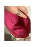 Cornelia Guest 100% Leather Solid Red Pink Clutch One size - photo 5