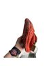 Cornelia Guest 100% Leather Solid Red Pink Clutch One size - photo 9