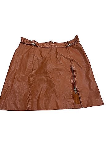 Free People Faux Leather Skirt (view 1)