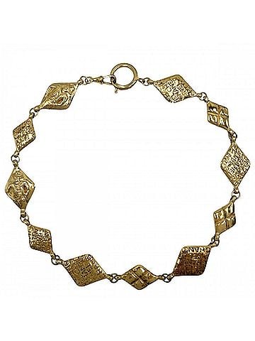 Chanel Chanel Necklace for Women, Logo Mademoiselle Vintage, GP Gold, Approx. 77.2g (view 2)