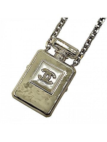 Chanel Chanel Women's Long Necklace with Perfume Motif, Coco Mark, Gold, GP (Gold Plated), B22S, 2022 Model. (view 1)