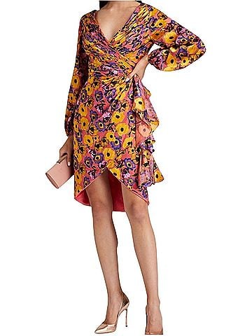 Theia Cocktail Dress (view 2)