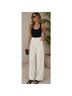 Max Studio Tan White Ivory Dress Pants Size M - photo 4