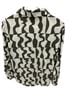 Philosophy Floral White Green Button-Down Shirt Size XS - photo 2