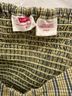 Levi's Stripes Yellow Green Short Sleeve Blouse Size M - photo 3