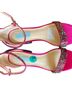 Betsey Johnson Multi Color Sandals Size 7 1/2 - photo 1