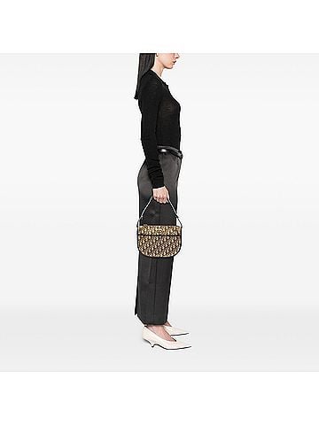 Dior Diorissimo Trotter Canvas Shoulder Bag (view 2)