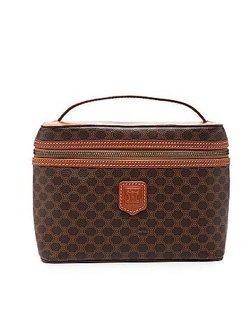 Céline Macadam Coated Canvas Vanity Bag (view 1)