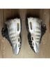 Nike Black Gray Gold White Sneakers Size 7 - photo 3