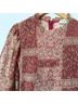 Aura Paisley Red Casual Dress Size S - photo 4