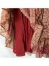 Aura Paisley Red Casual Dress Size S - photo 10