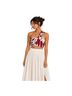 Lucy Paris Print Red White Tank Top Size M - photo 1