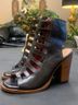 BED|STU Black Red Heels Size 7 1/2 - photo 3