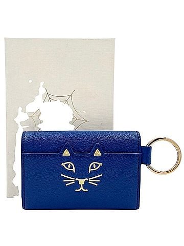 Charlotte Olympia Leather Card Holder (view 1)
