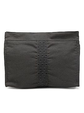 Hermès Canvas Herline Clutch (view 1)