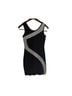 Guess Solid Black White Cocktail Dress Size S - photo 2