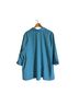 Maggie Barnes Blue Button-Down Shirt Size 2X - photo 2