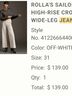 Rolla's White Jeans Size 31 - photo 7