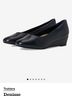 Trotters 100% Leather Blue Flats Size 8 - photo 3