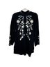 Maje Floral Black Green Cardigan Size S - photo 3