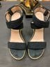 Stuart Weitzman Black Tan Wedges Size 8 - photo 4