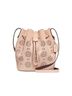Coach 100% Suede Floral Tan Leather Bucket Bag One size - photo 1