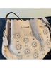 Coach 100% Suede Floral Tan Leather Bucket Bag One size - photo 4
