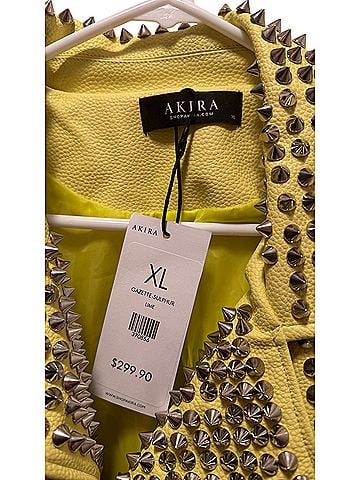 Akira Faux Leather Jacket (view 2)
