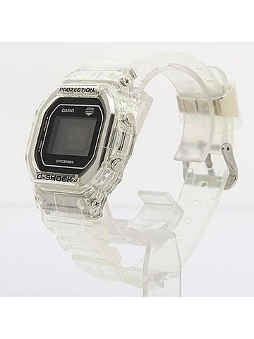 Casio CASIO G-SHOCK DIGITAL 5000 SERIES 40th Anniversary CLEAR REMIX DW-5040RX-7JR Black Clear Stainless Steel/Resin Men's Digital Watch (view 2)