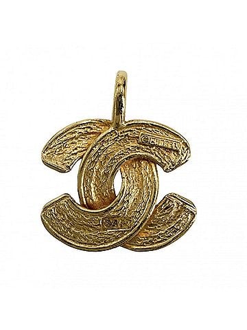 Chanel Chanel pendant top for women, Matelassé design, Coco Mark, CHANEL GP gold, approximately 10.0g (view 2)