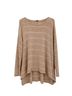 Free People Stripes Brown Pullover Sweater Size XS - photo 2