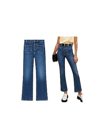 Maje Patch Pocket Jeans Jeans (view 1)